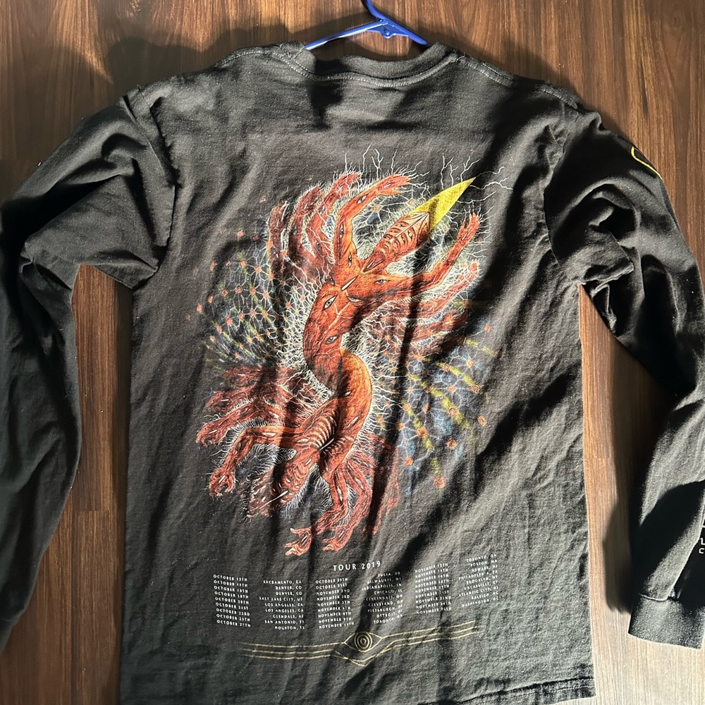 Tool 2022 tour shirt